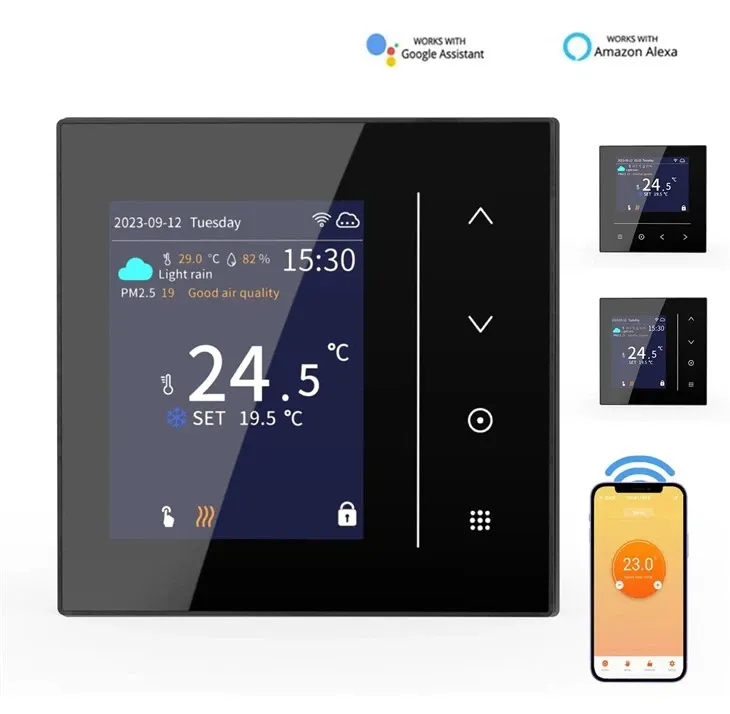 Термостат цветного экрана TFT LCD