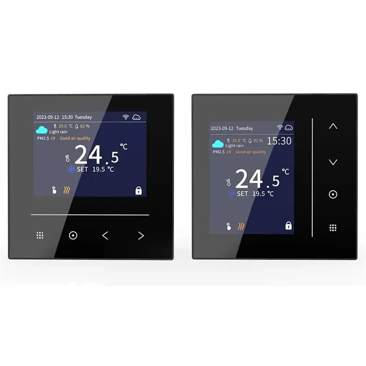 Термостат цветного экрана TFT LCD