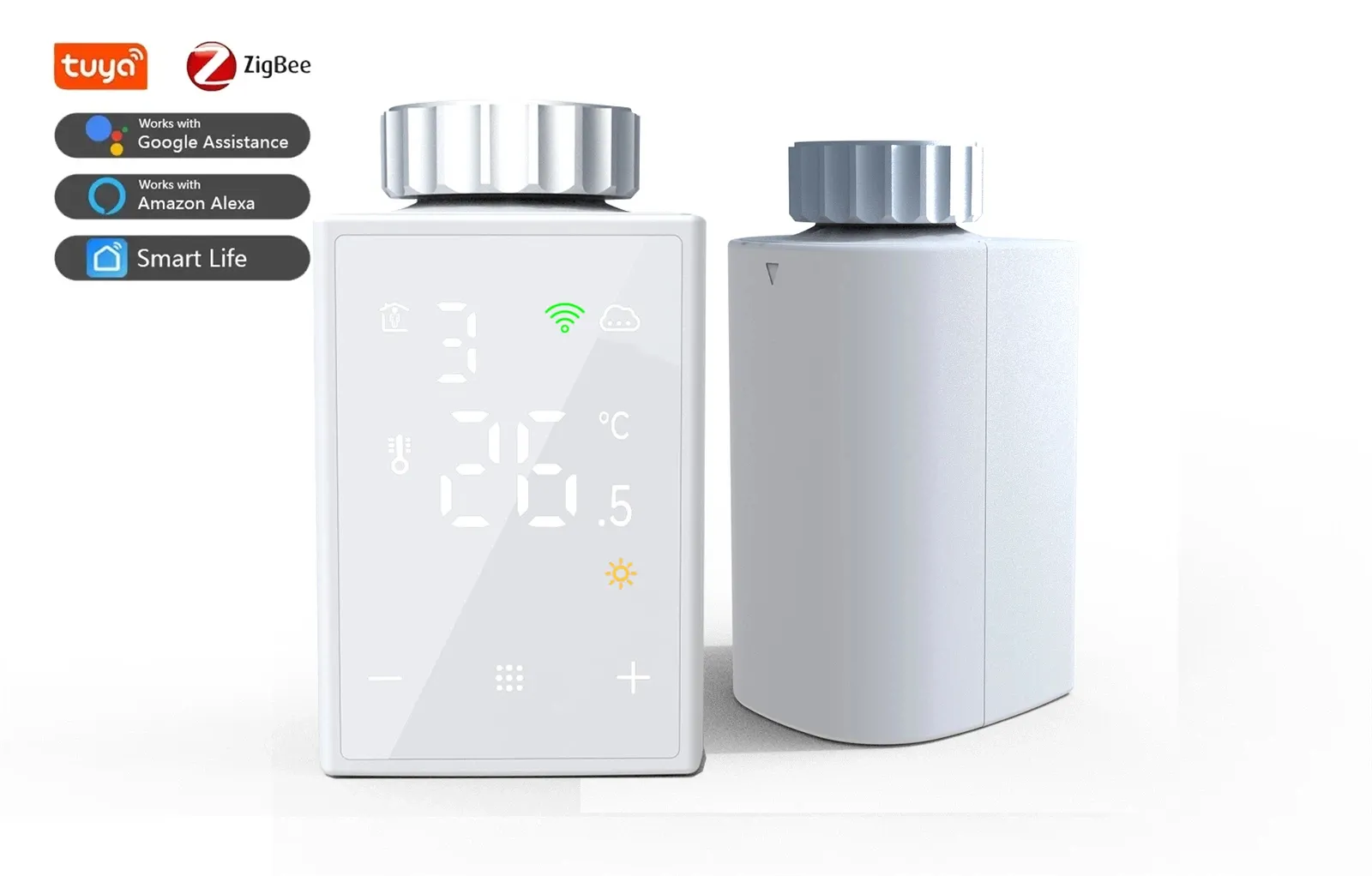 Термостатические радиаторные клапаны Tuya ZigBee