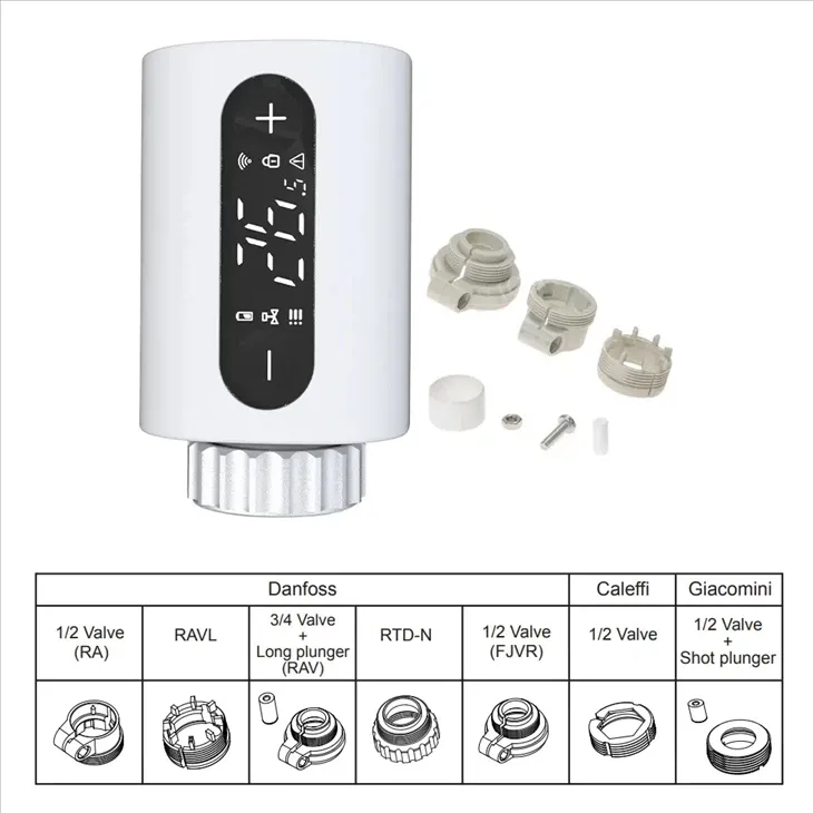 Zigbee Отопление Радиаторный клапан