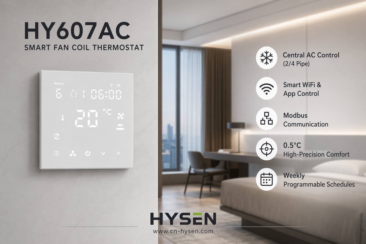 Настройка Wi-Fi для HYSEN HY607AC