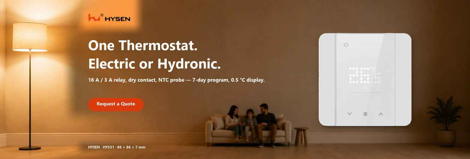 Умный Wi-Fi-термостат Hysen HY531