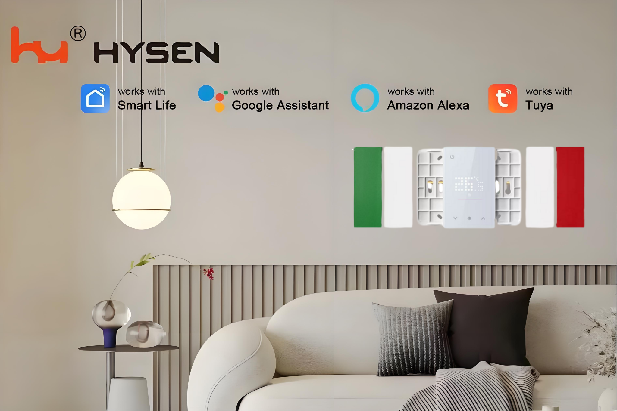 Компания HYSEN представляет HY531: ультратонкий, стильный интеллектуальный термостат с поддержкой Wi-Fi, который меняет представление об управлении домашним отоплением.